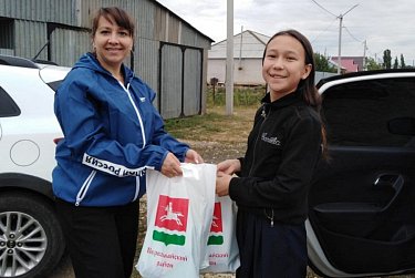 Поддержали многодетную семью